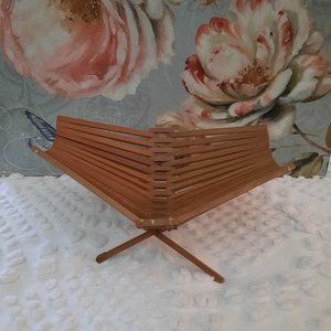 MCM Wicker Folding Basket